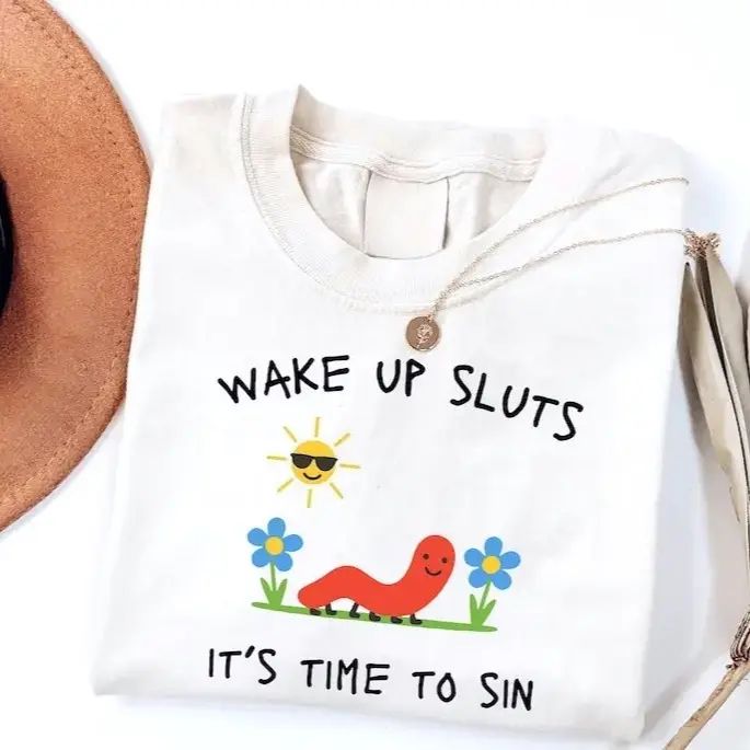 Wake Up Slts T-Shirt funny animal shirt meme graphic tee sarcastic T-shirt/Sweatshirt/Hoodie
