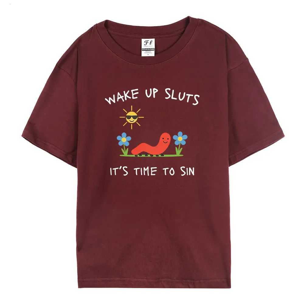 Wake Up Slts T-Shirt funny animal shirt meme graphic tee sarcastic T-shirt/Sweatshirt/Hoodie