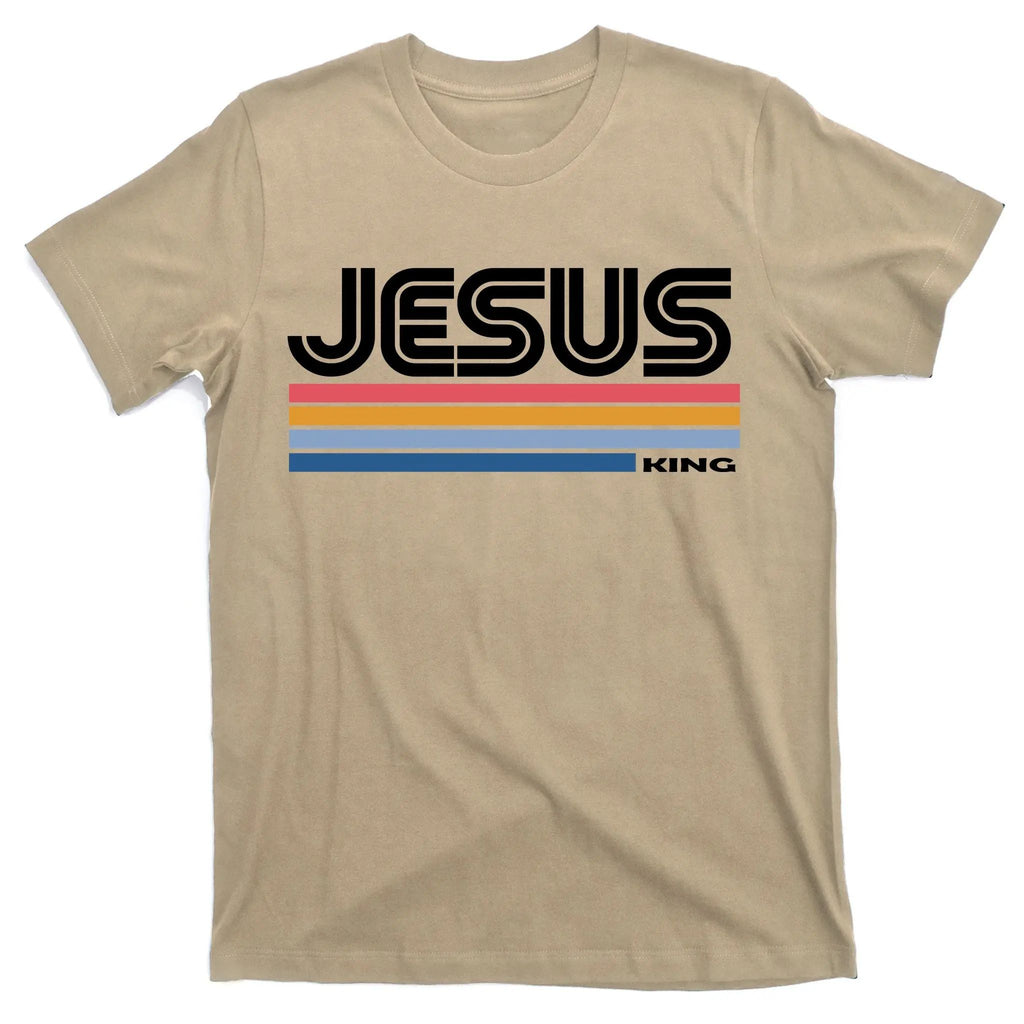 Retro Jesus King Cotton T-Shirt/Sweatshirt/Hoodie