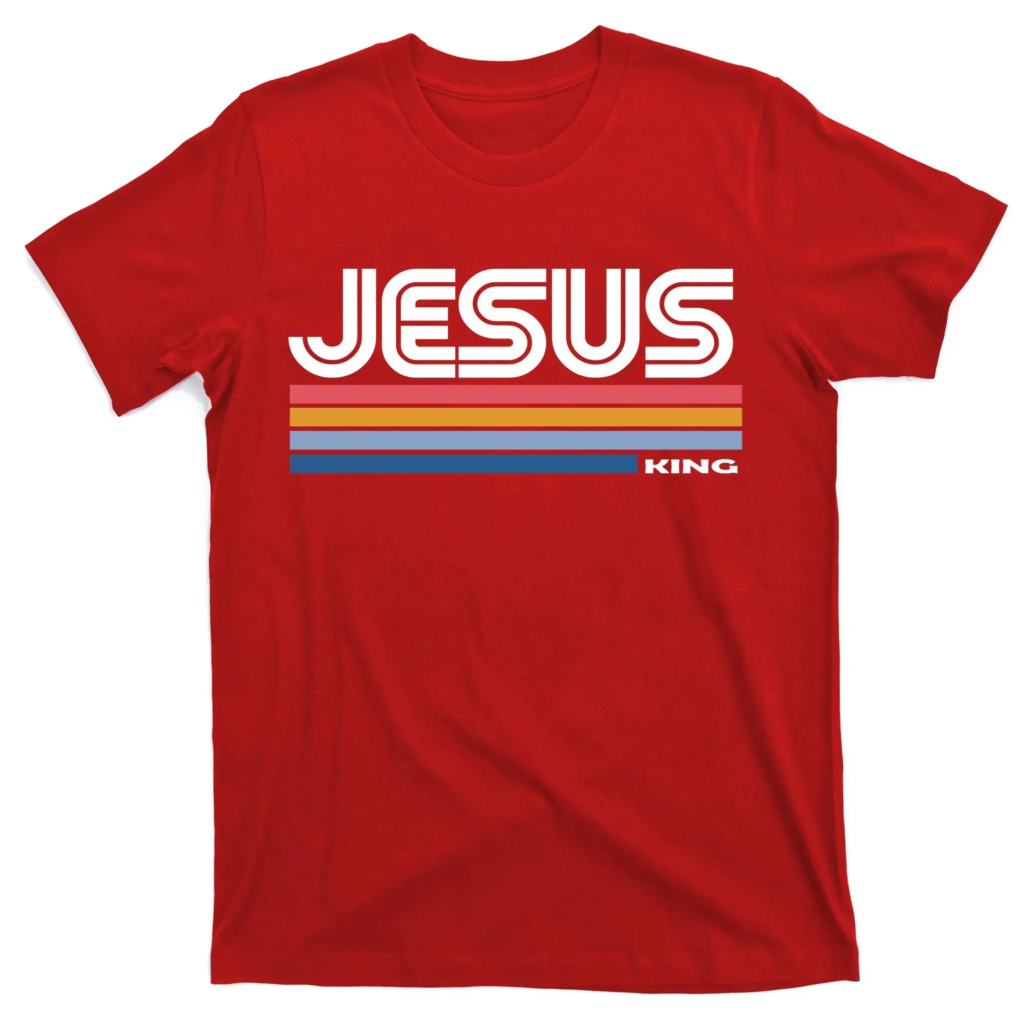 Retro Jesus King Cotton T-Shirt/Sweatshirt/Hoodie