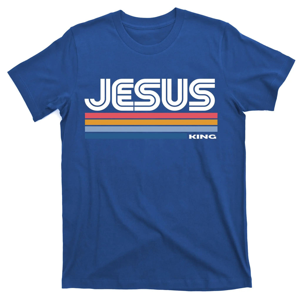Retro Jesus King Cotton T-Shirt/Sweatshirt/Hoodie