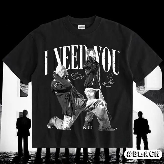 I Need You TShirt,K-POP World Tour 2026 Tee/Sweatshirt/Hoodie