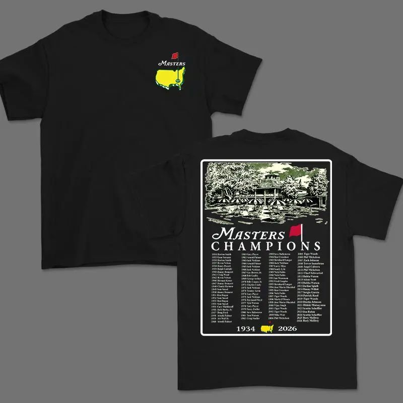 2026 Masters Tournament Augusta T-shirt, 90th Masters Champions Sweatshirt/Hoodie