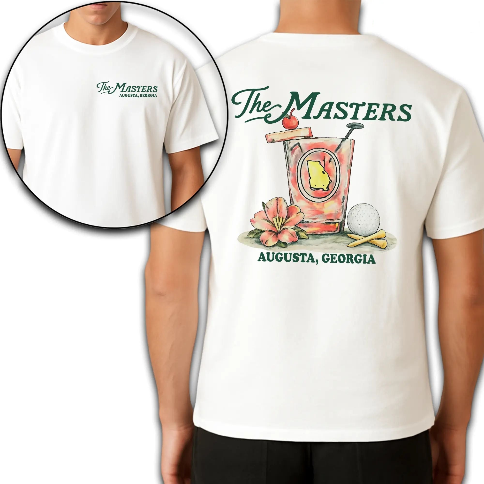 The Masters Augusta Georgia Golf Cocktail T-Shirt/Sweatshirt/Hoodie