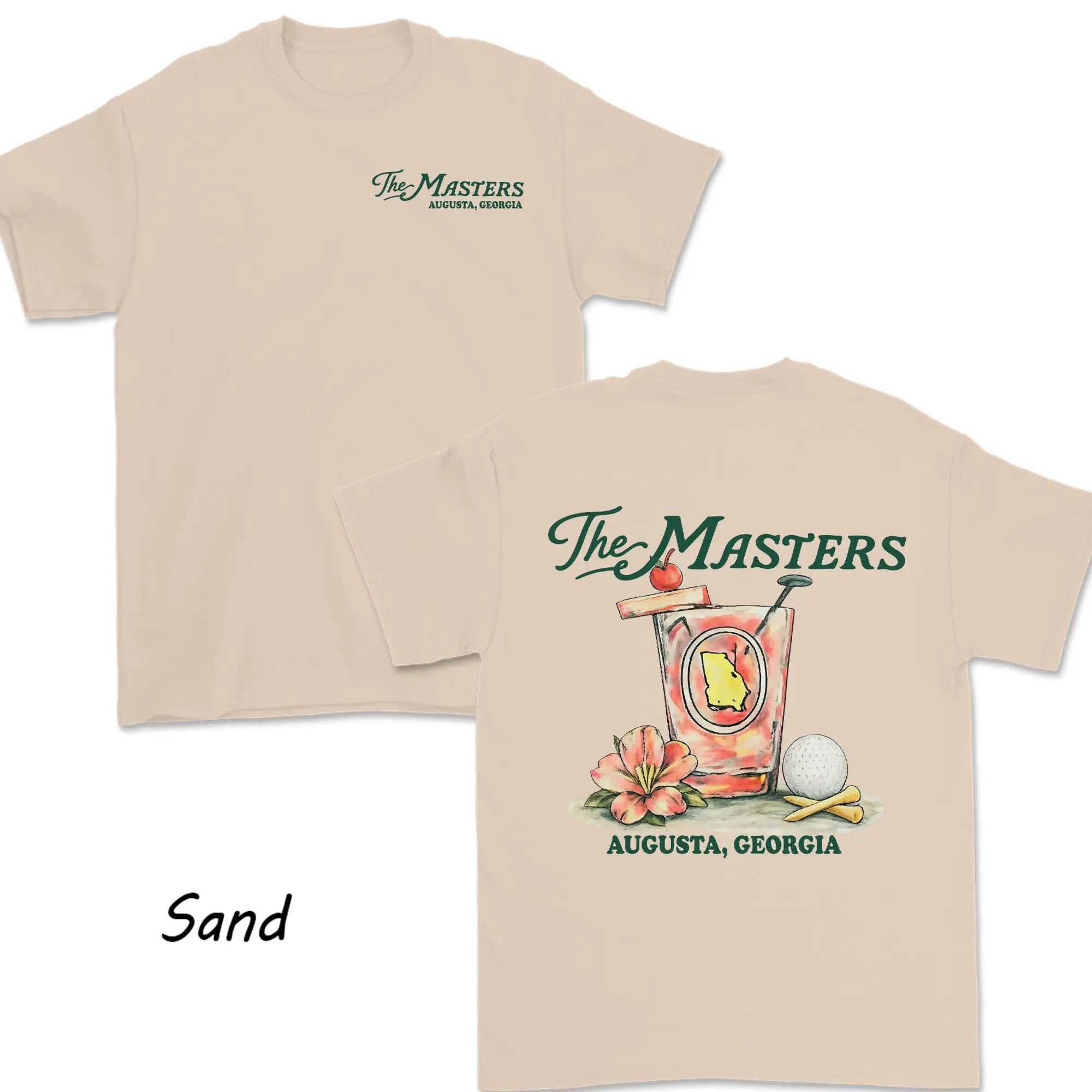 The Masters Augusta Georgia Golf Cocktail T-Shirt/Sweatshirt/Hoodie