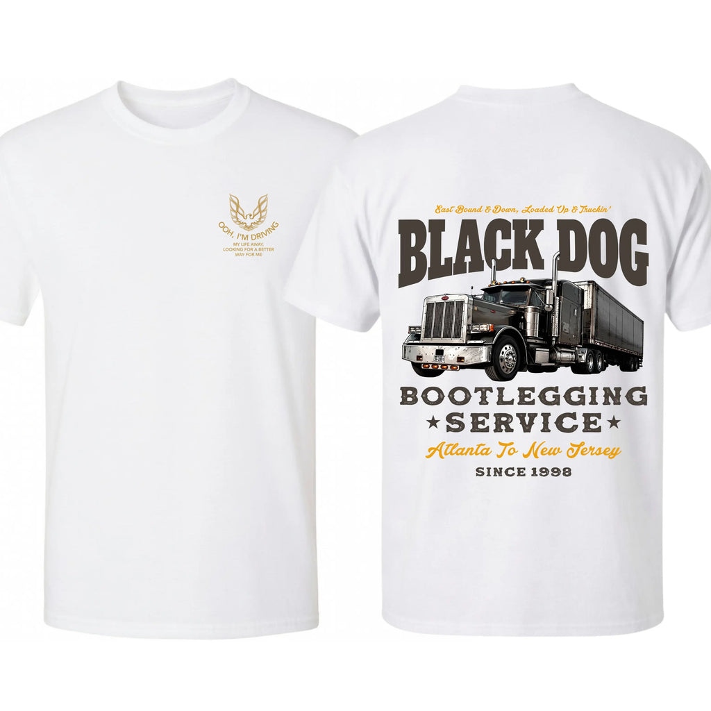 Midnight Run Highway Legend Tee, Vintage Big Rig Inspired Trucker Shirt