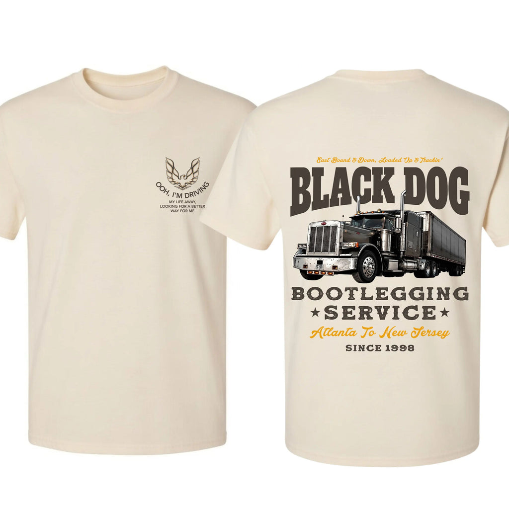 Midnight Run Highway Legend Tee, Vintage Big Rig Inspired Trucker Shirt