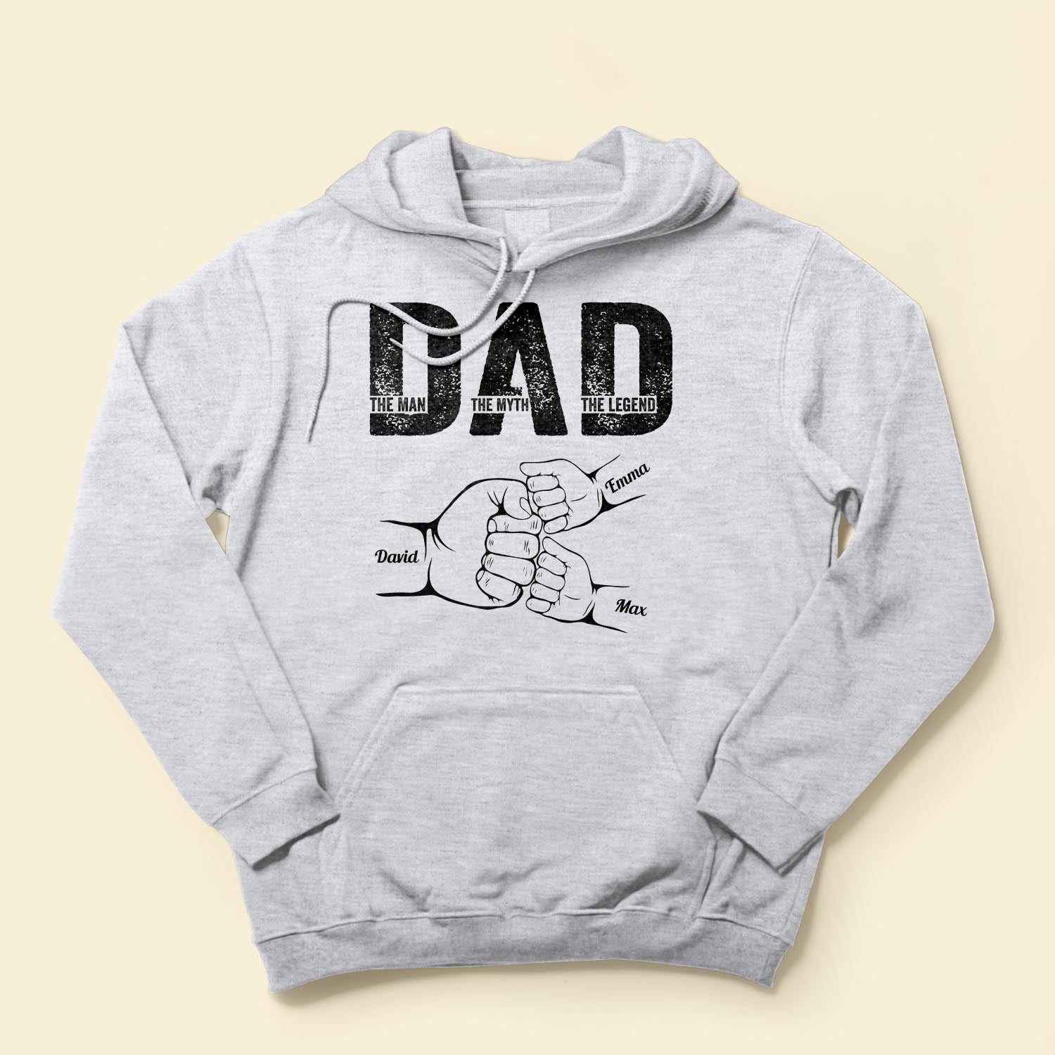 Father's Day Gifts, Dad The Man The Myth The Legend - Personalized Shirt Father's Day
