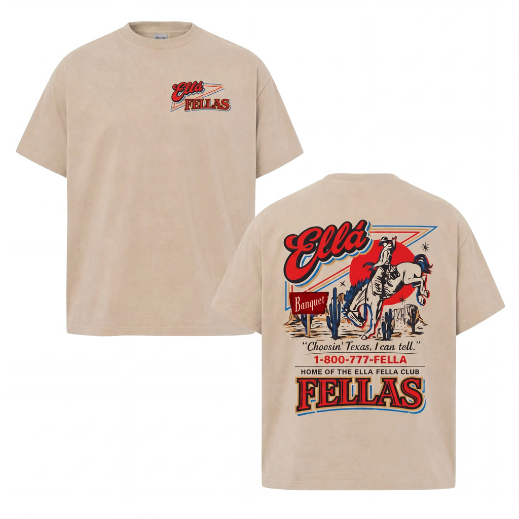 Ella Fella Club Shirt, 1-800-777-Fella Tee, Dandelion Graphic T-Shirt/Sweatshirt/Hoodie