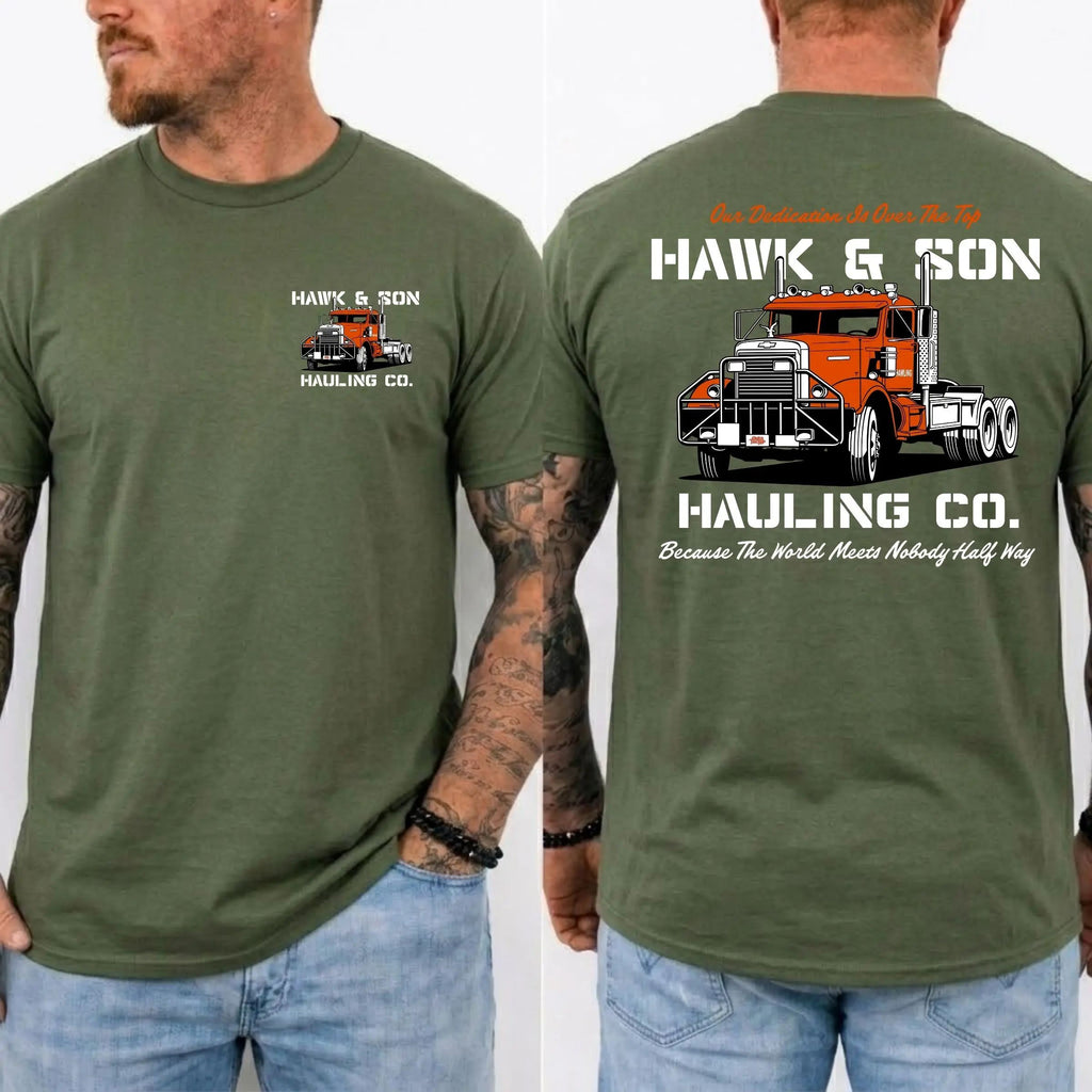 Over The Top Trucker Shirt, Vintage Arm Wrestling Movie TShirt, Classic 80s Graphic Tee