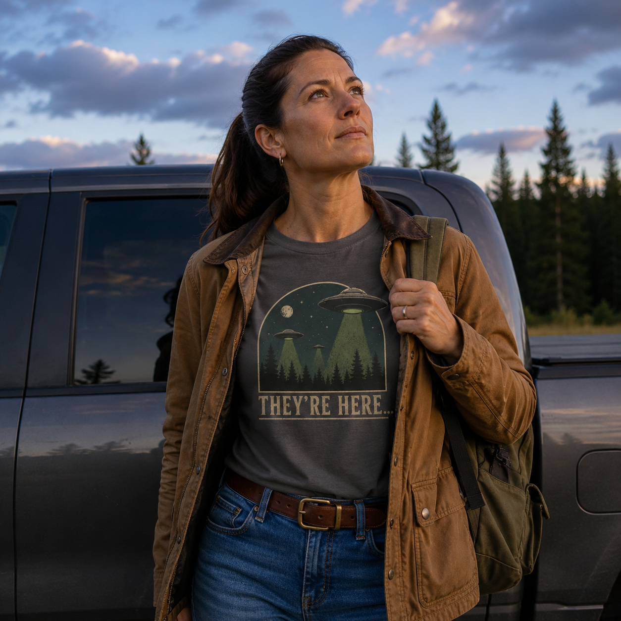 They’re Here UFO Invasion T-Shirt/Sweatshirt/Hoodie