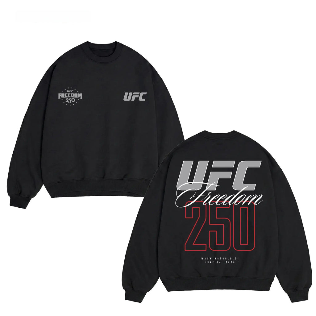 UFC FREEDOM 250 T-SHIRT, UFC Tshirt MMA Fan