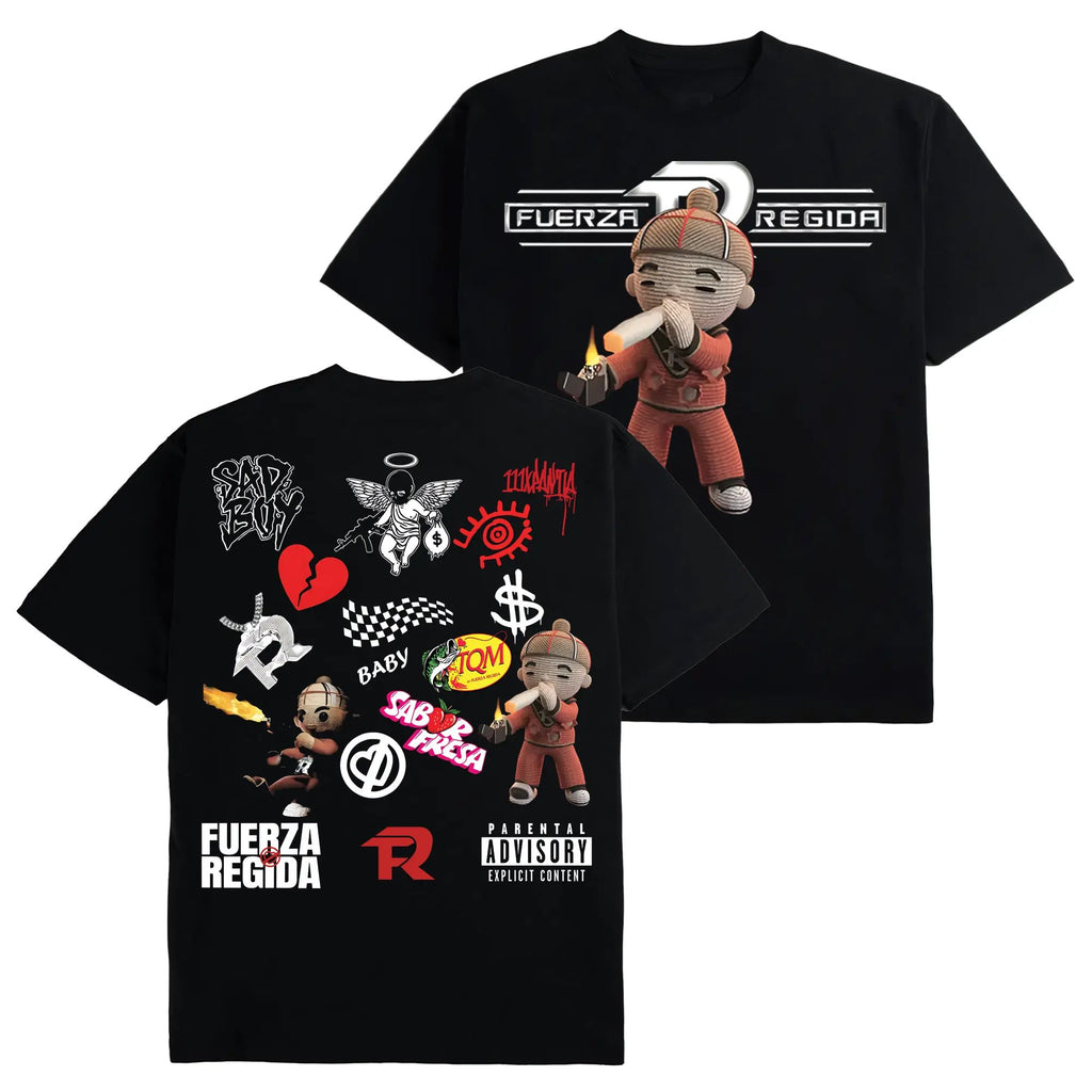 Vintage Fuerza Regida All Top Song Album Graphic T-Shirt/Sweatshirt/Hoodie