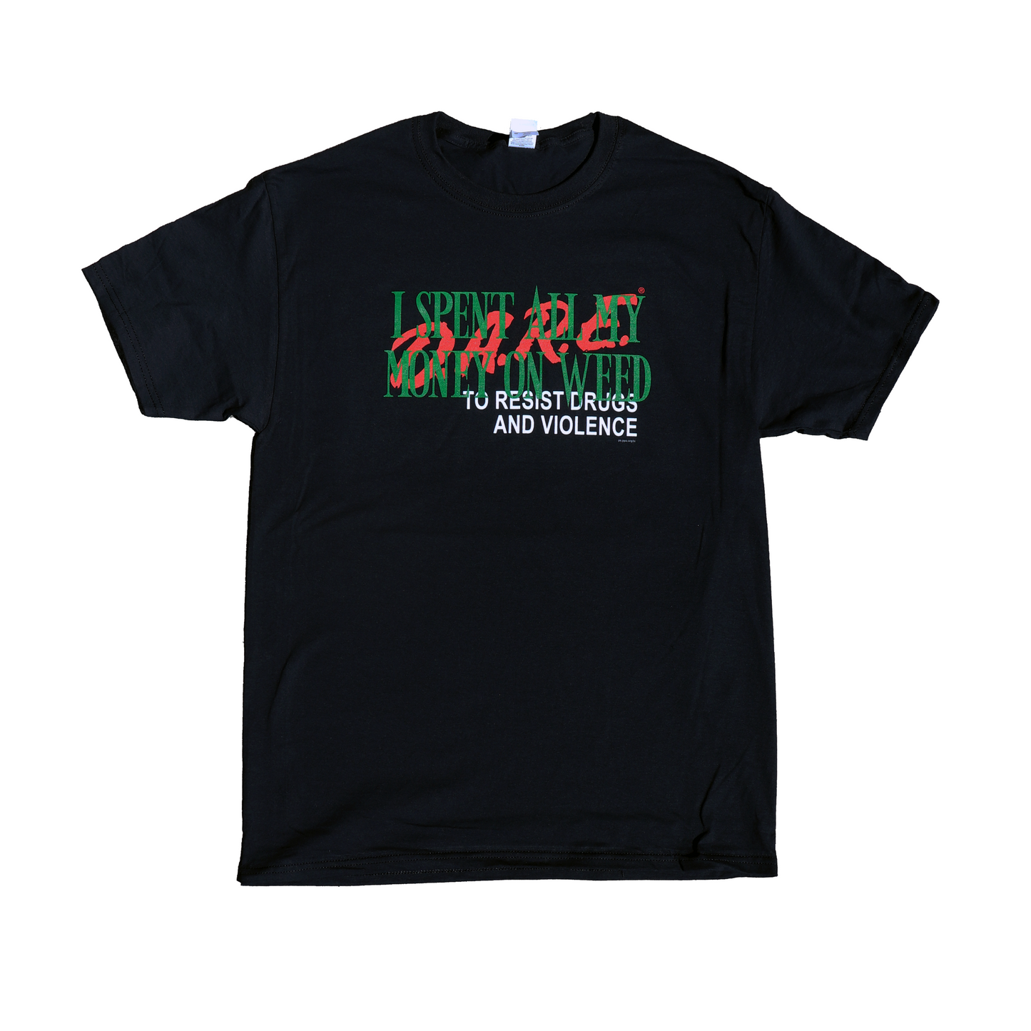 Women's Classic Cotton Short-Sleeve T-Shirt - "Spent All My D.A.R.E" Graphic
