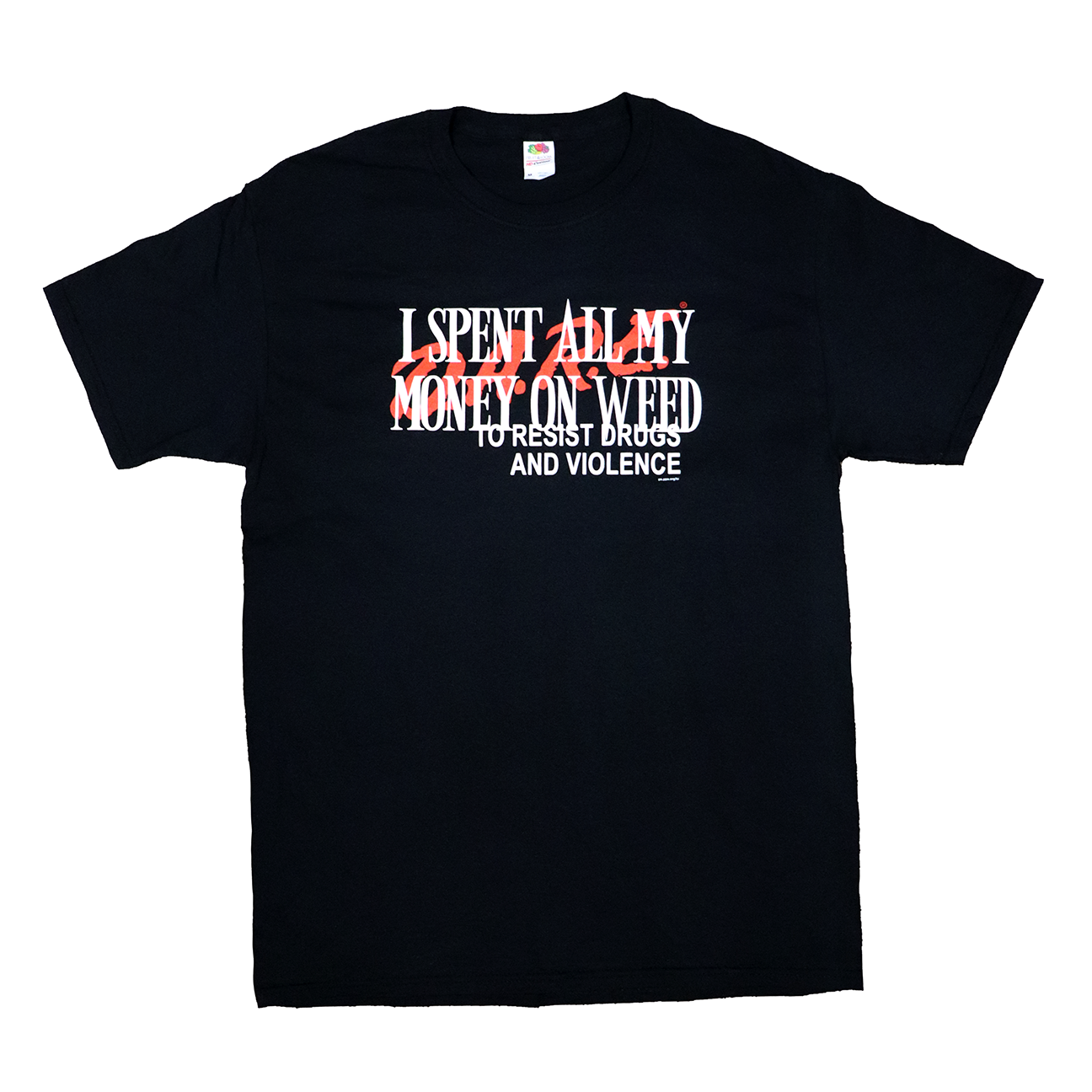 Women's Classic Cotton Short-Sleeve T-Shirt - "Spent All My D.A.R.E" Graphic