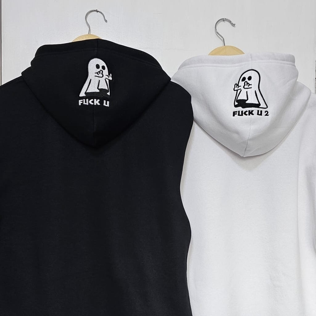Ghost Middle Finger Embroidery T-shirt/Sweatshirt/Hoodie