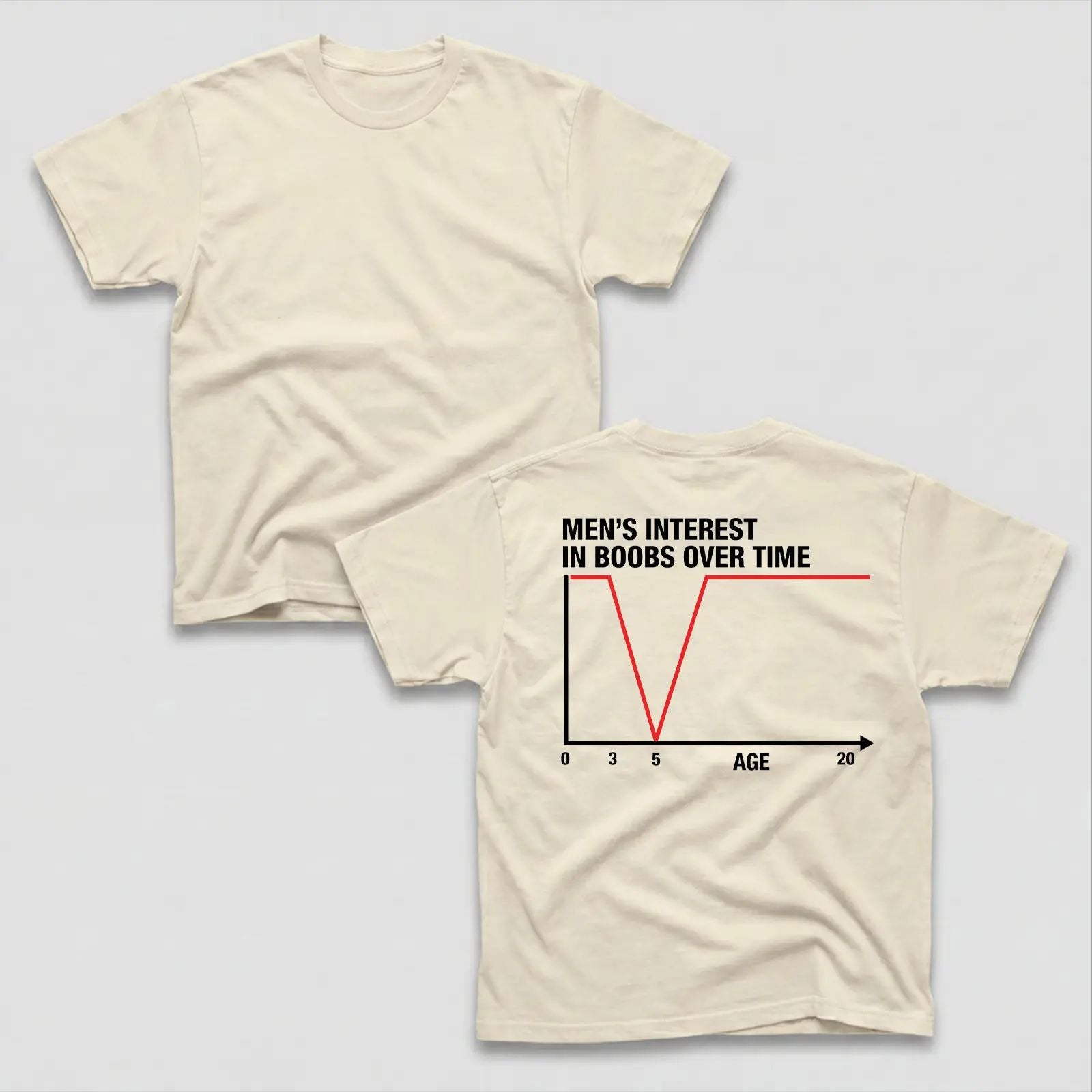 Men's Interest Funny Comfort Color Graphic Printed Tee Ring-Spun Cotton Soft-Washed T-Shirt