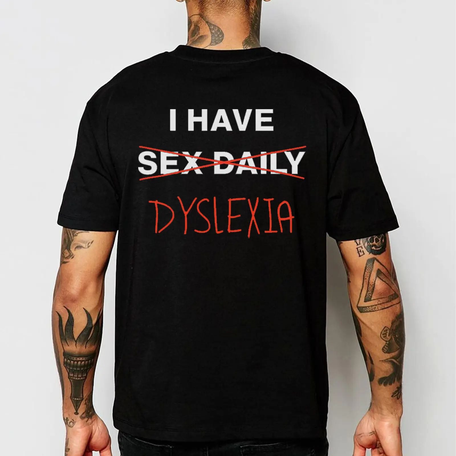 I Have Dyslexia Comfort Color Graphic Printed Tee Ring-Spun Cotton T-Shirt
