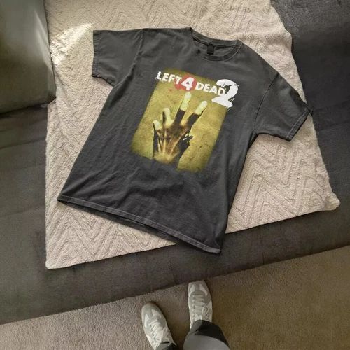 Left 4 Dead 2 T Shirt Vintage Grunge Graphic Opium Y2K Tapout Amity Affliction