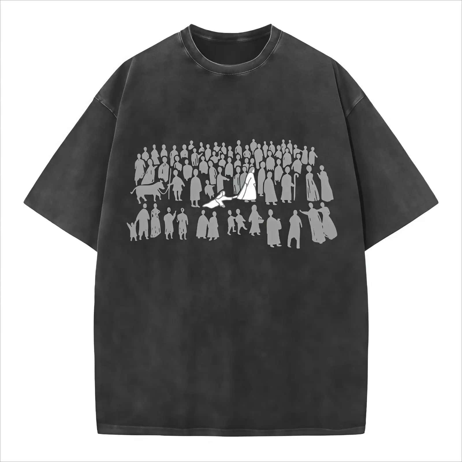 "By His Wounds We Are Healed" Graphic Fitted 100% Cotton Jesus T-Shirt