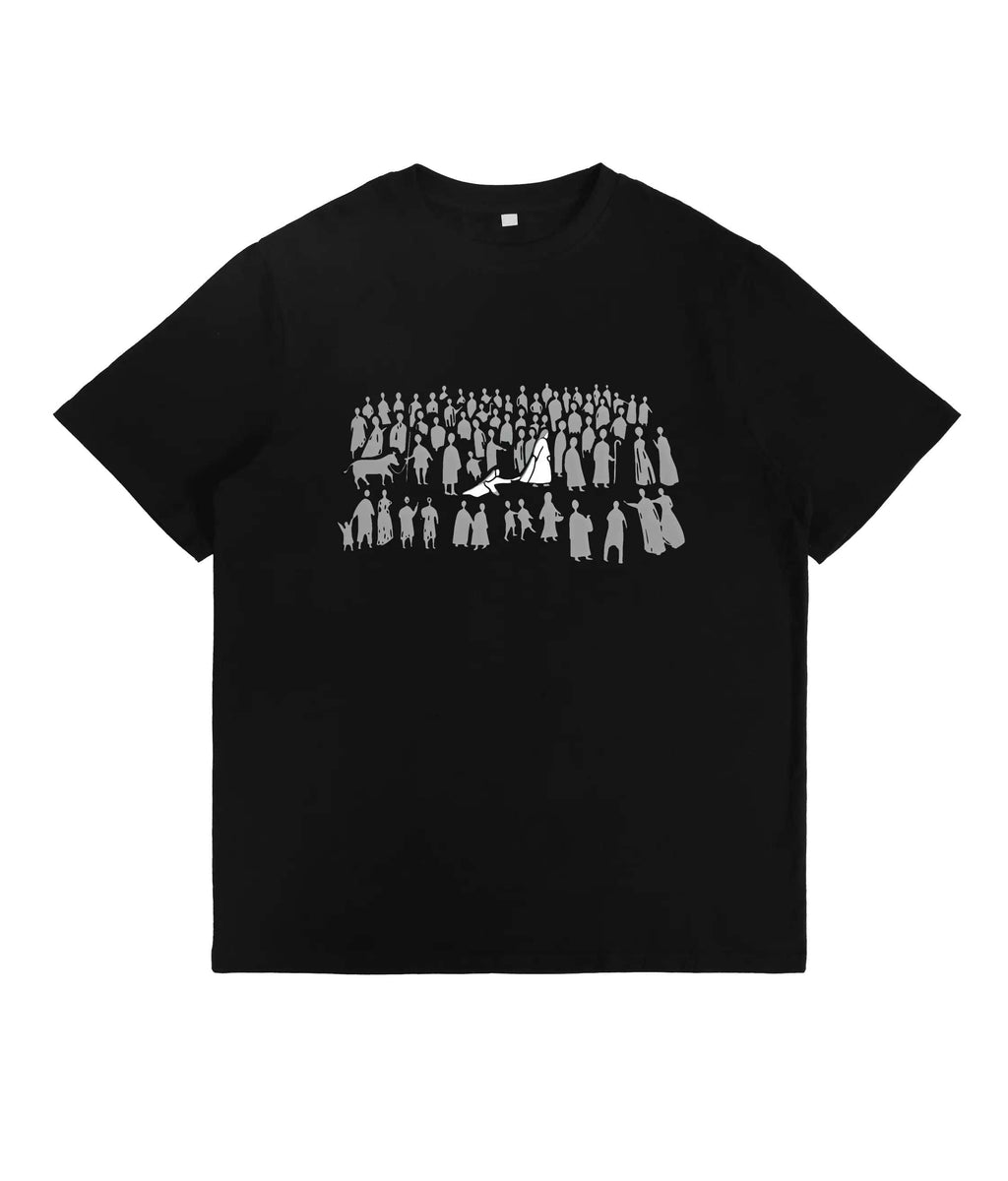 "By His Wounds We Are Healed" Graphic Fitted 100% Cotton Jesus T-Shirt