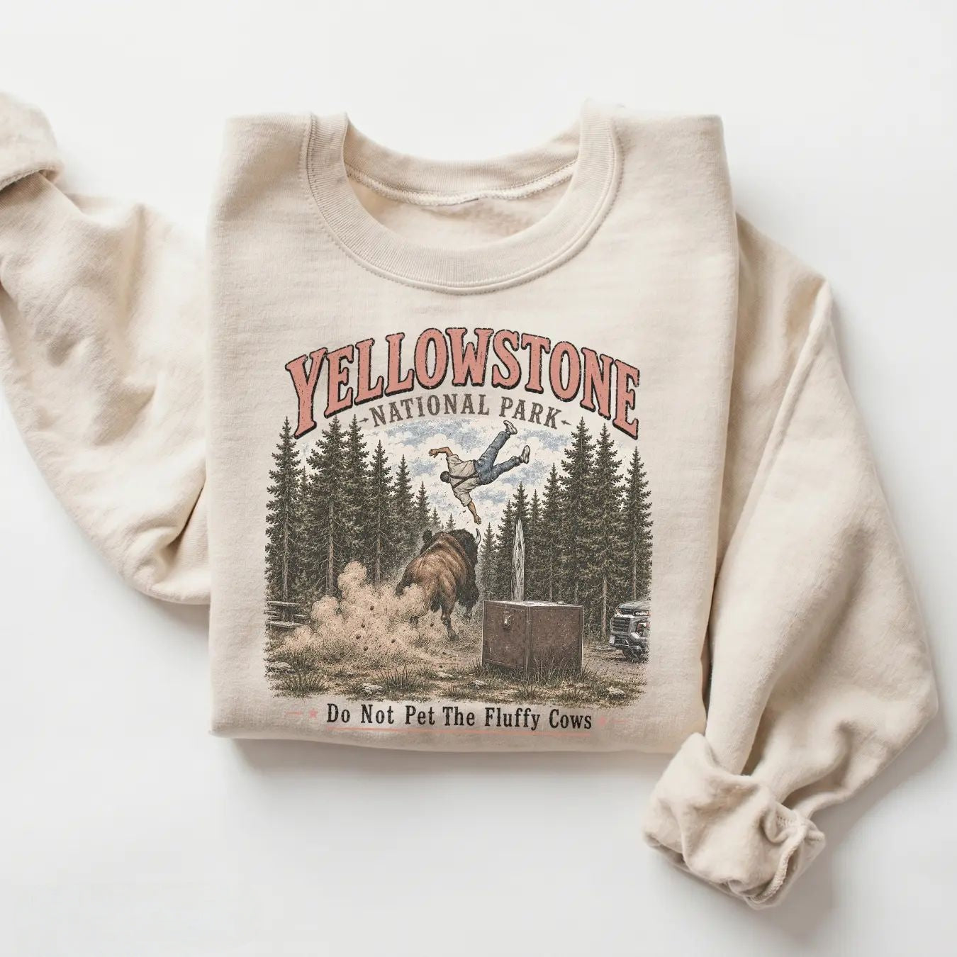 Do Not Pet The Fluffy Cows T-shirt, Yellowstone National Park Shirt