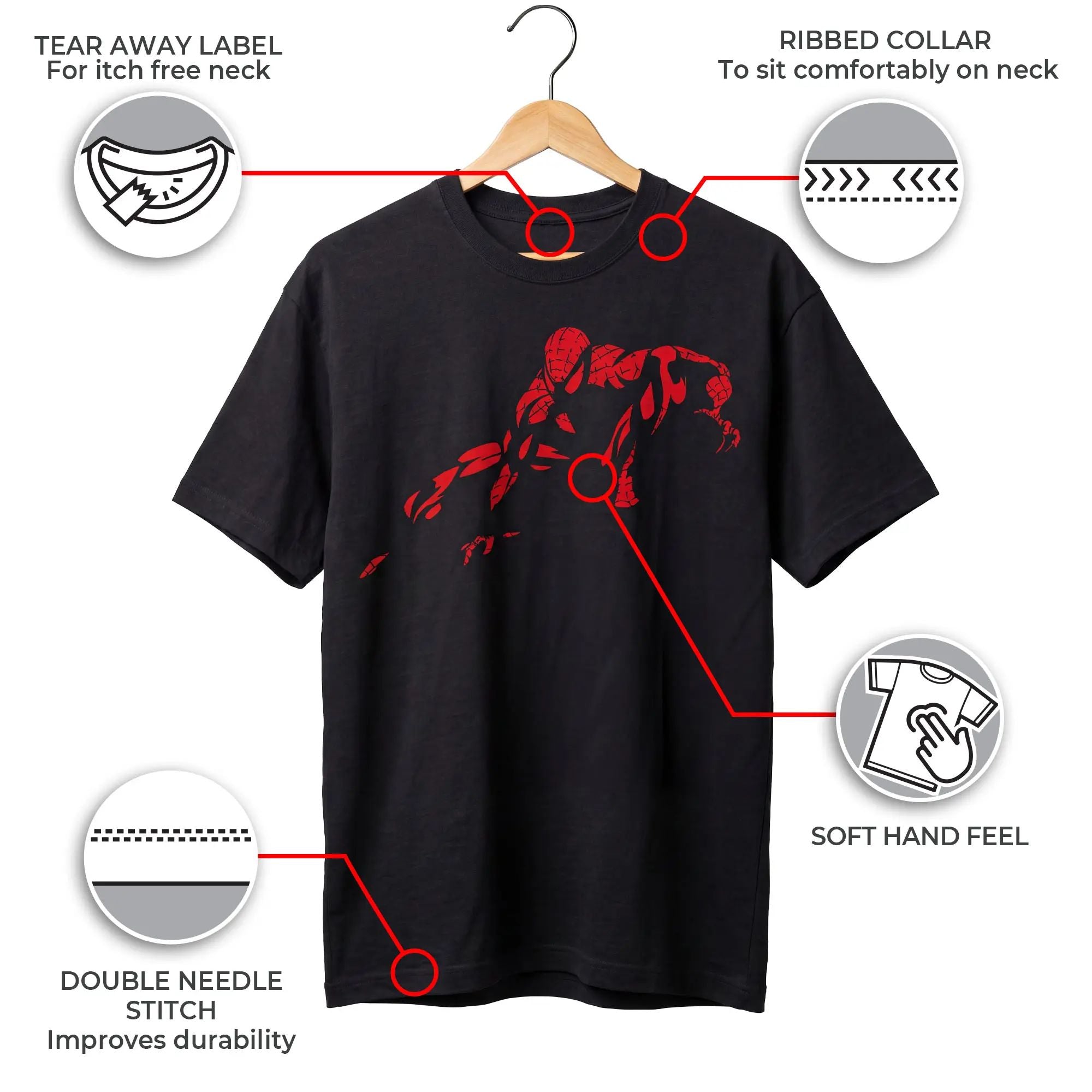 Marvel Spider-Man Vintage Spider T-Shirt