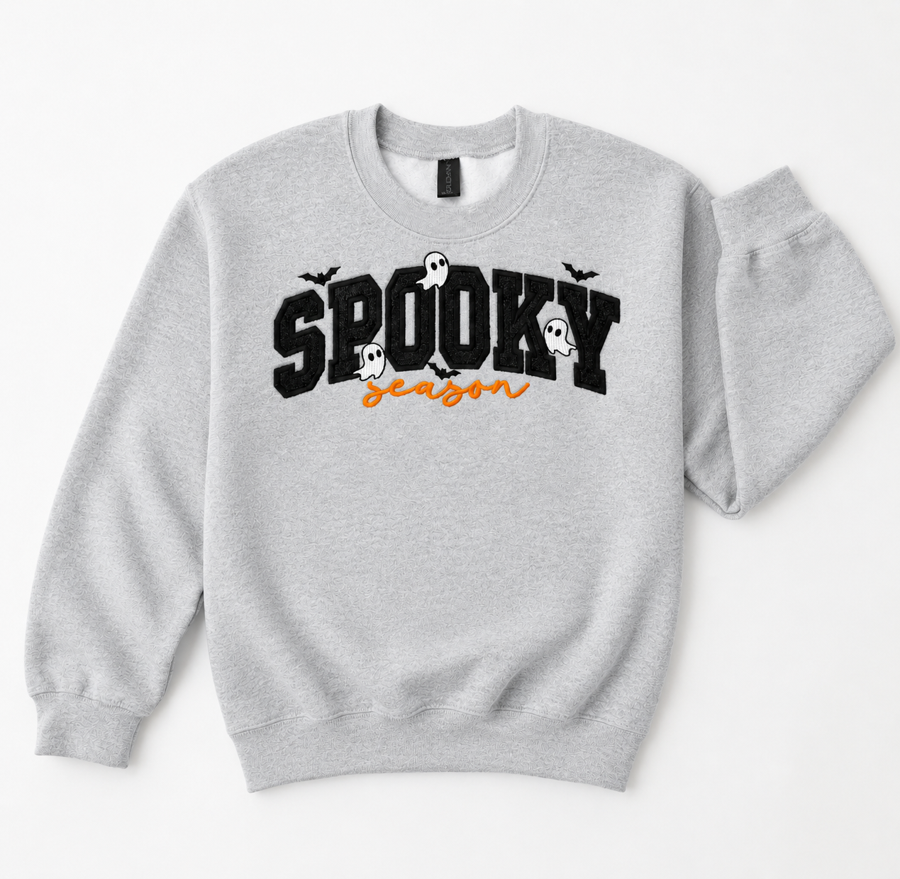 Spooky Season Embroidered Sweatshirt