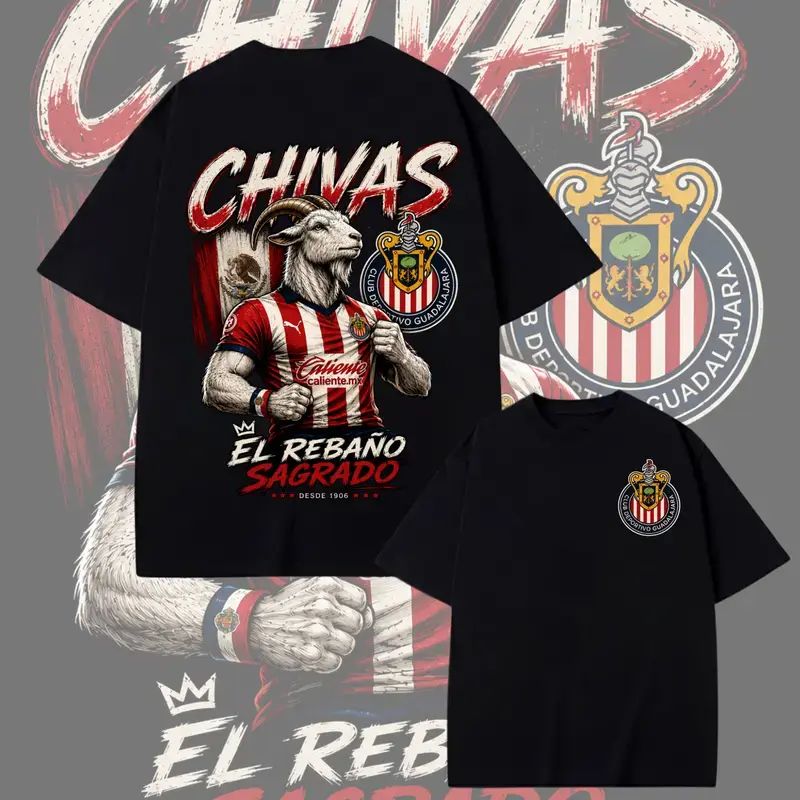 Men's Chivas Guadalajara Round Neck T-Shirt