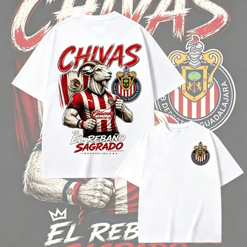 Men's Chivas Guadalajara Round Neck T-Shirt