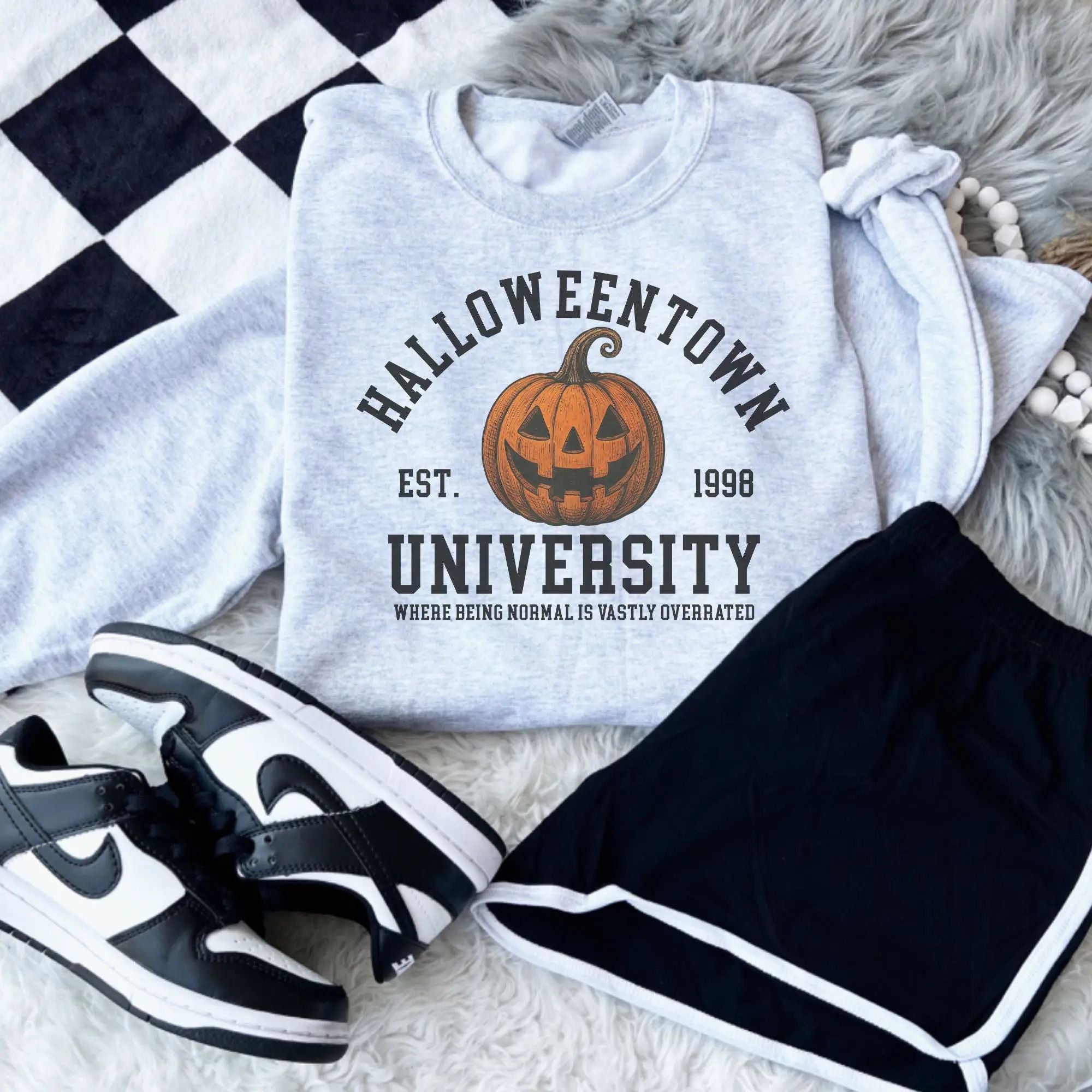 Halloween Town University Pumpkin Sweatshirt