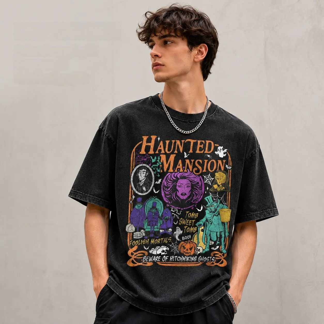 The Haunted Mansion Shirt, Madam Leota Hitchhiking Ghosts Tee