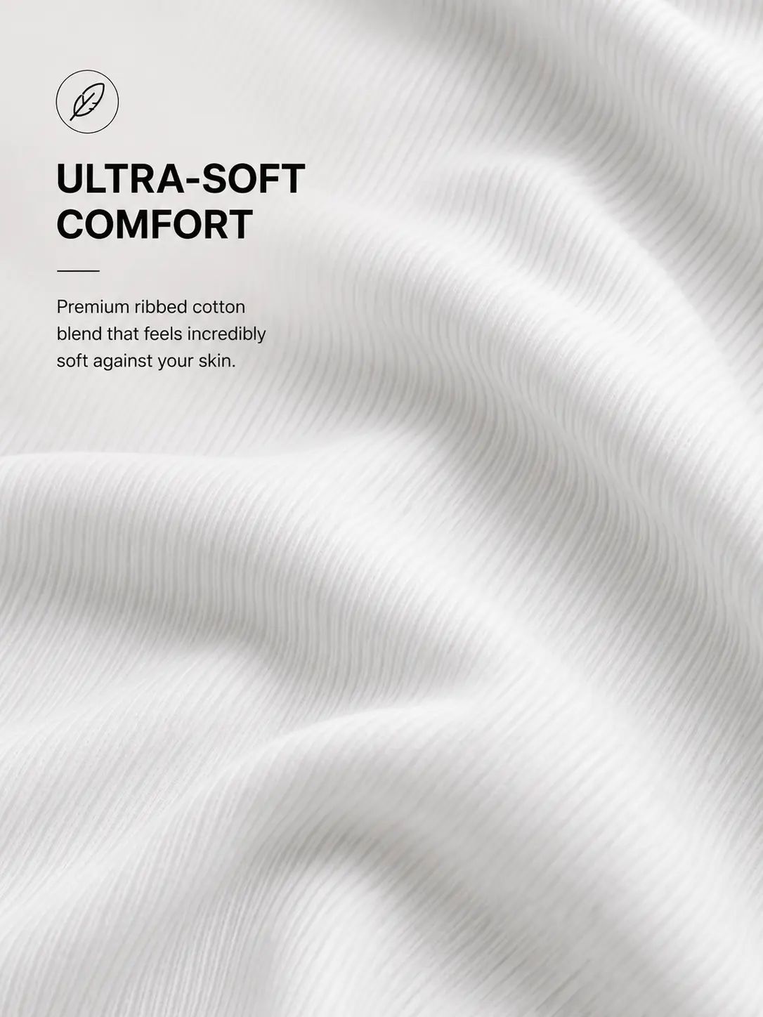 Premium Ultra-Soft Cotton Fitted Tanks 3 Pack / 6 Pack