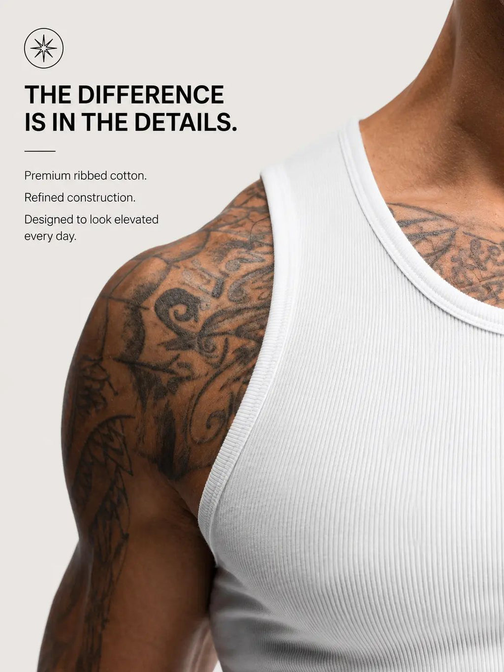 Premium Ultra-Soft Cotton Fitted Tanks 3 Pack / 6 Pack
