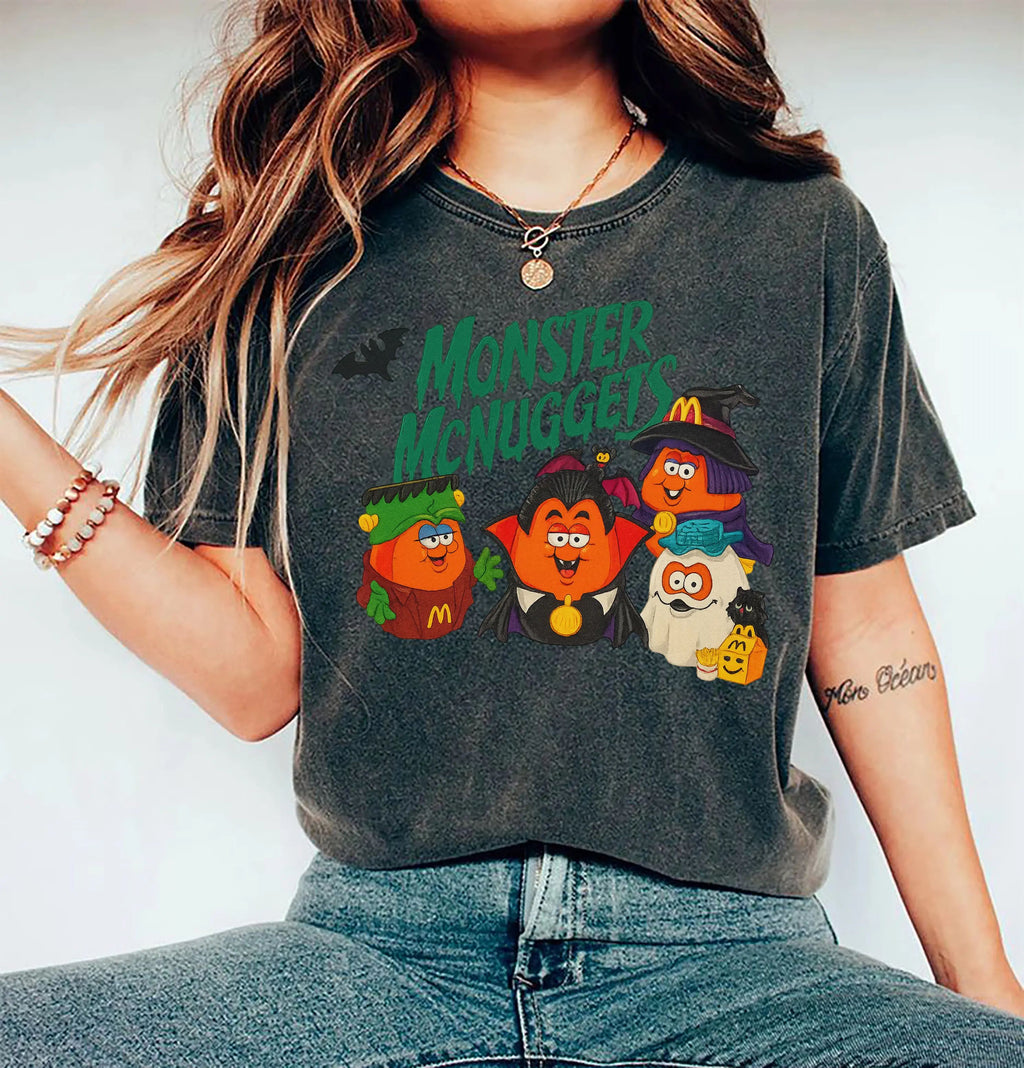 Vintage Halloween Nuggets Sweatshirt, 90s Monster Nuggets Shirt
