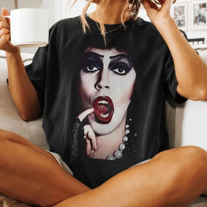 Tim Curry Memorial T-Shirt, Actor Tribute Horror Movie Fan Gift