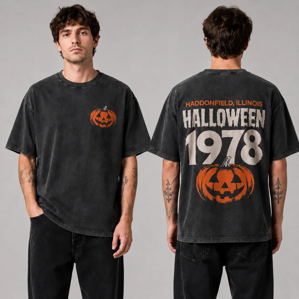 Halloween 1978 Haddonfield Vintage Washed T-Shirt
