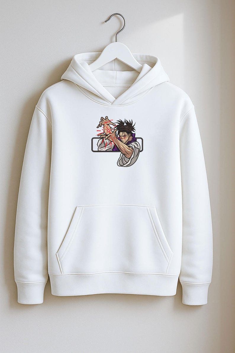 Choso Embroidered Sweatshirt: Unisex Anime Crewneck, Manga Streetwear