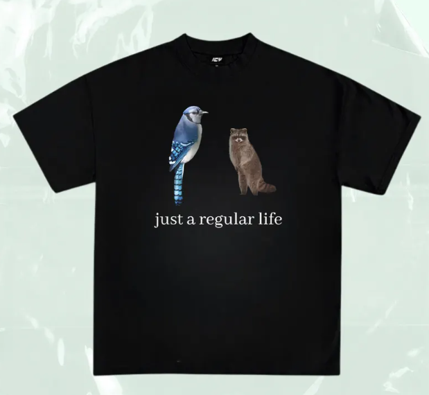Just A Regular Life Animal Graphic Tee