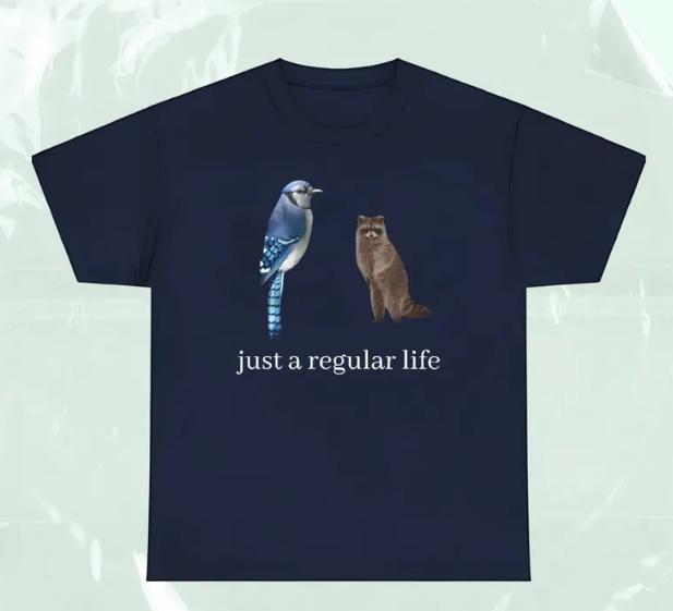 Just A Regular Life Animal Graphic Tee