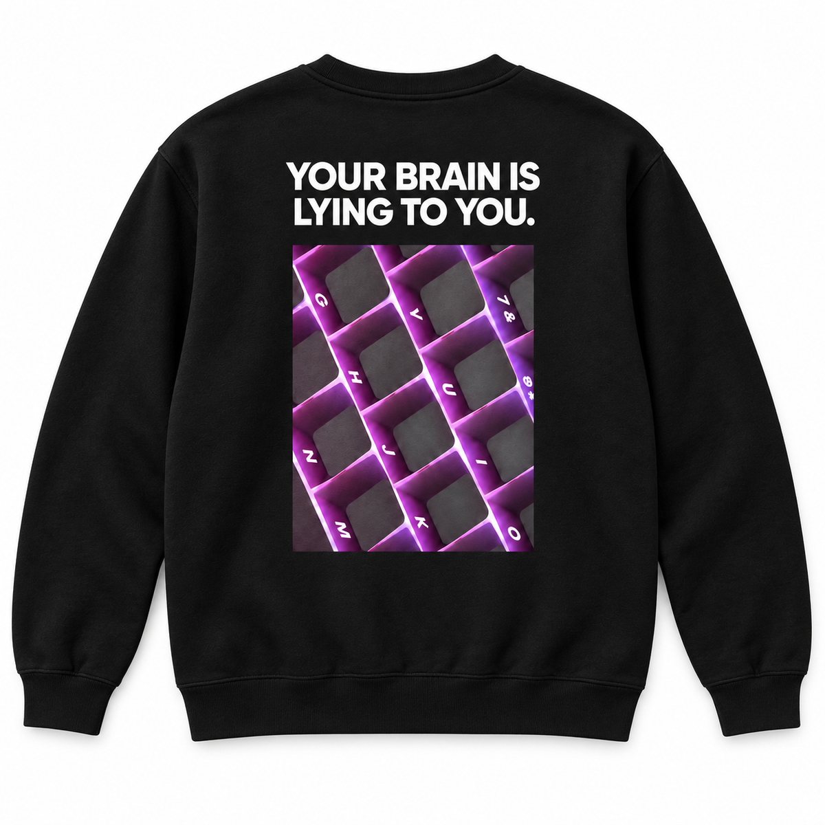 Your Brain Is Lying to You – Optical Illusion Graphic Tee